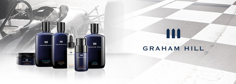 Für den modernen Gentleman: Graham Hill bietet hochwertige und effiziente Haarpflege, Stylingprodukte und Bartpflege für den stilsicheren Mann von heute.